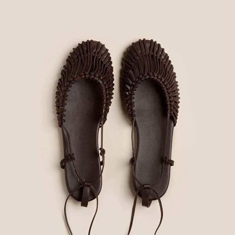 Heritage Grip Sandals – Woven Leather Craft