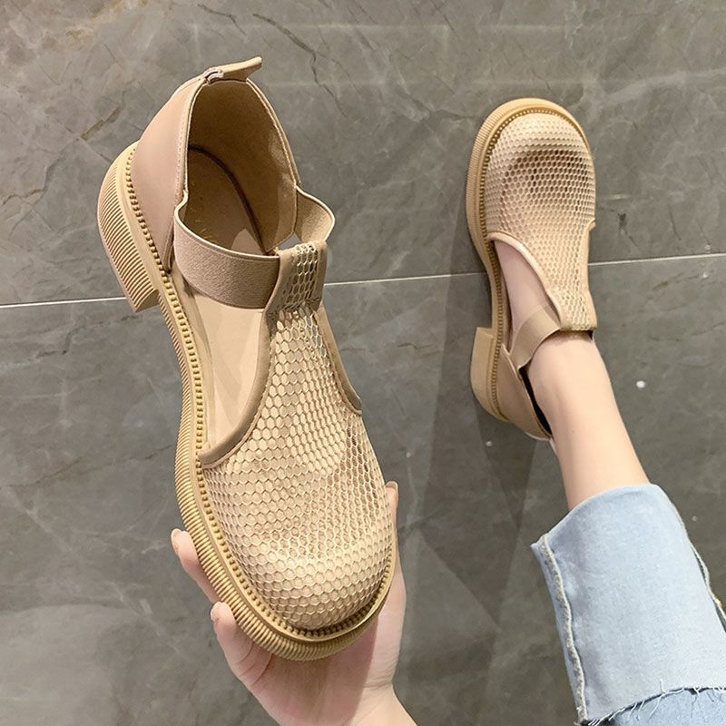 Breezy Mesh Mary Janes – Summer Elegance